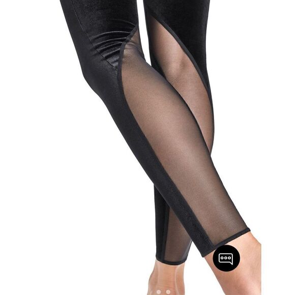 NWT Wolford Blake Velvet Leggings - Picture 3 of 14